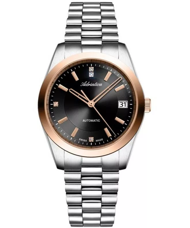 Reloj para mujeres Adriatica Classic Automatic Diamonds A3802.R116AD