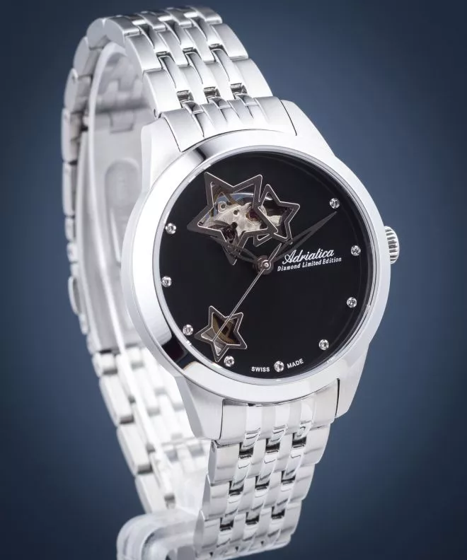 Reloj para mujeres Adriatica Diamond Automatic Limited Edition A3333.514MA