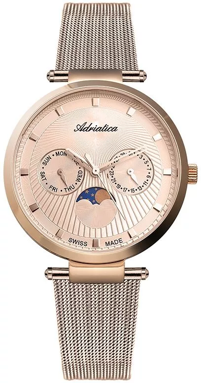 Reloj para mujeres Adriatica Moon Phase A3703.914RQF