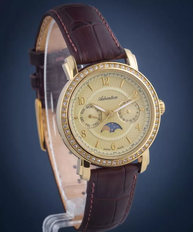 Reloj para mujeres Adriatica Moonphase A3678.1251QFZ