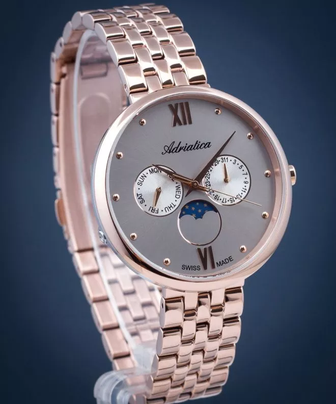 Reloj para mujeres Adriatica Moonphase A3733.R187QF