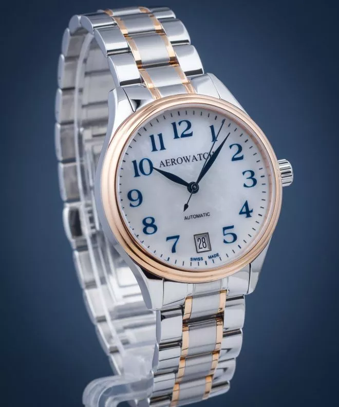 Reloj para mujeres Aerowatch Les Grandes Classiques Automatique 60980-BI01-M