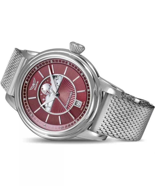Reloj para mujeres Aviator Douglas Moonflight Limited Edition V.1.33.0.264.5