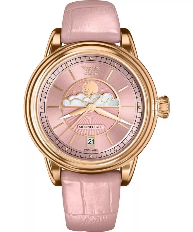 Reloj para mujeres Aviator Douglas Moonflight V.1.33.2.258.4