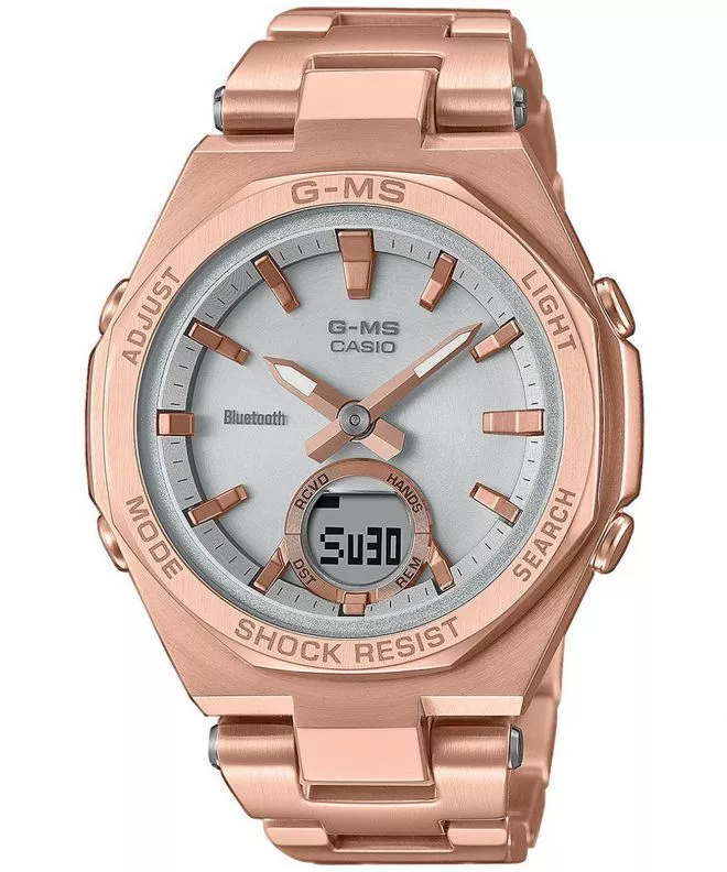 Reloj para mujeres Casio Baby-G Solar Bluetooth MSG-B100DG-4AER