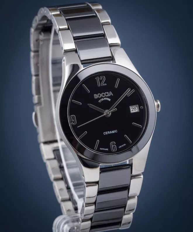 Reloj para mujeres Boccia Titanium Titanium Ceramic 3189-02