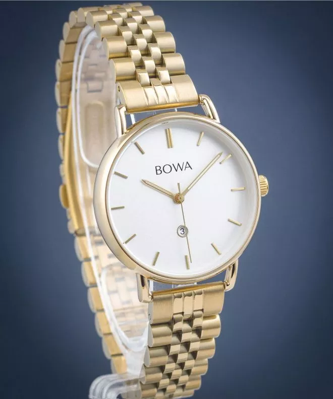 Reloj para mujeres BOWA Milan White Gold Steel 34 MI344-24-164S