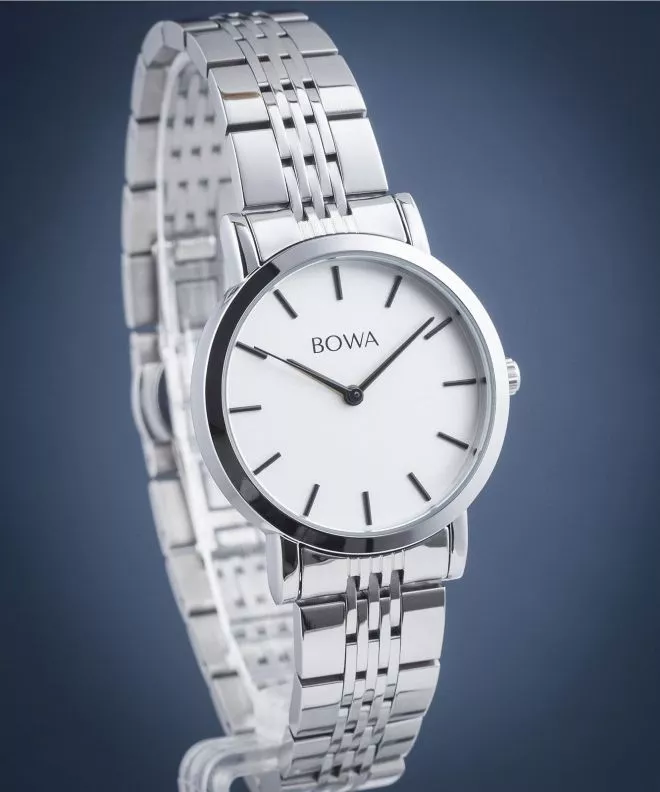 Reloj para mujeres BOWA Tokyo White Silver Steel 33 TO335-26-165J