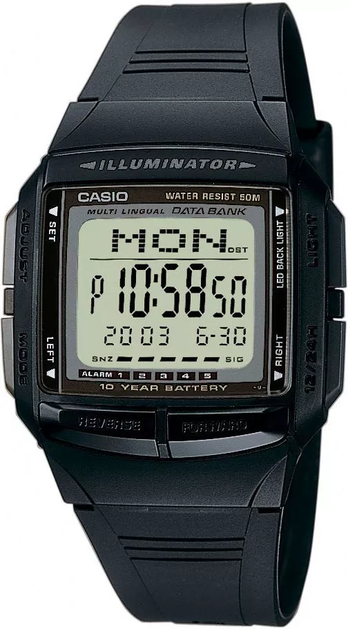 Reloj para hombres Casio Vintage Sport DB-36-1AVEF (DB-36-1A)