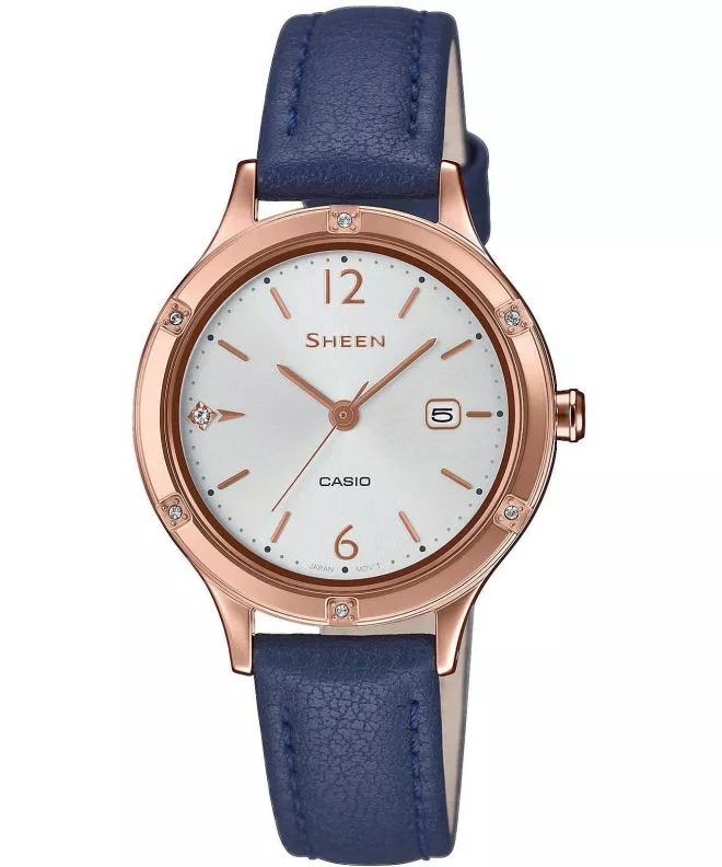 Reloj para mujeres Casio Sheen Slim Case Sapphire SHE-4533PGL-7BUER