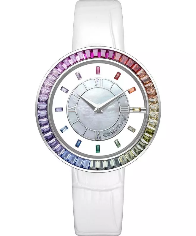 Reloj para mujeres Ciga Design D Series SPARKLE D022-SIRB-1WH
