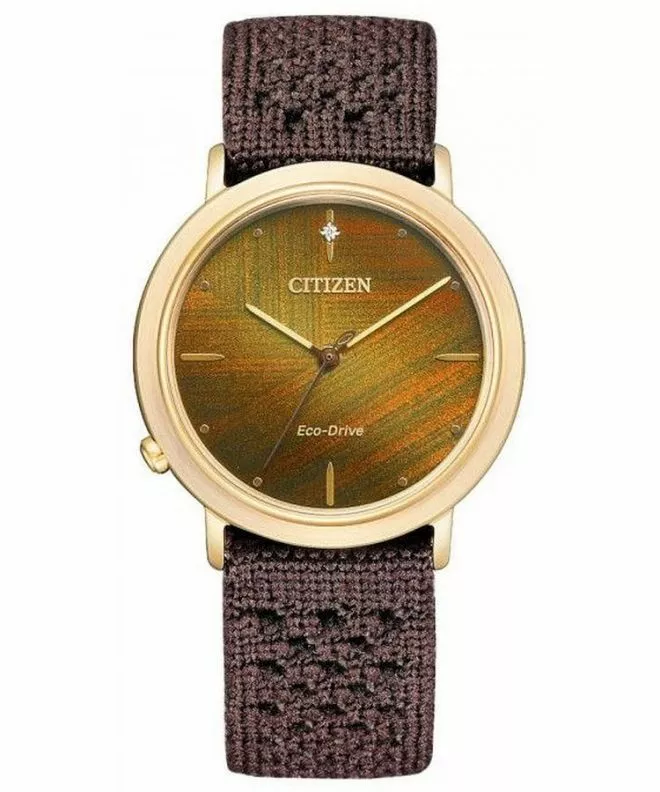 Reloj para mujeres Citizen Sapphire Diamonds Solar Gift Set EM1003-48X