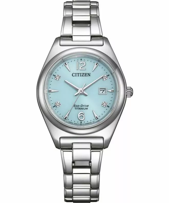 Reloj para mujeres Citizen Super-Titanium Eco-Drive EW2601-81M