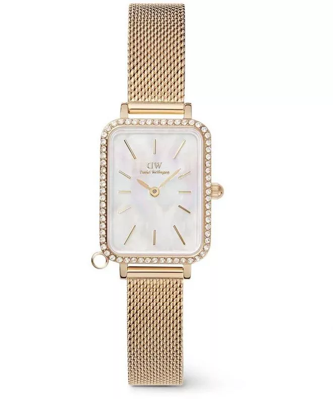 Reloj para mujeres Daniel Wellington Quadro Crystal Zodiac Evergold 20 DW00100749