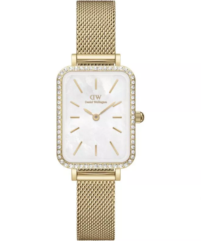 Reloj para mujeres Daniel Wellington Quadro Lumine Bezel Evergold 40 DW00100668