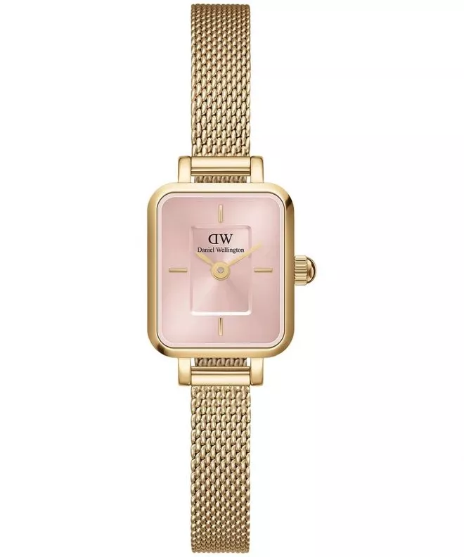 Reloj para mujeres Daniel Wellington Quadro Mini Evergold Blush 15 DW00100655