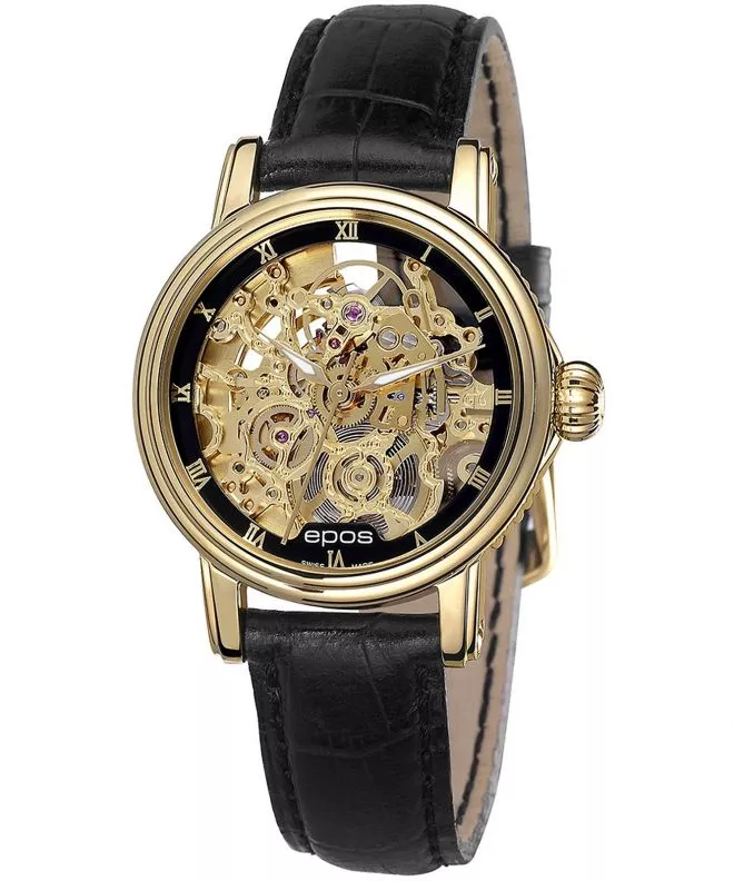 Reloj para mujeres Epos Skeleton 4390.156.22.25.15