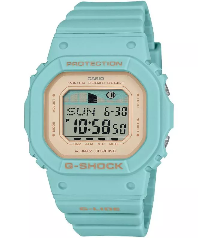 Reloj para mujeres Casio G-Shock G-Lide Bluetooth Sync Step Tracker GLX-S5600-3ER