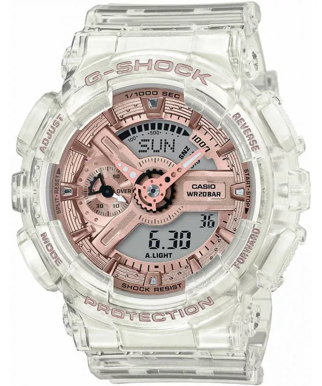 Reloj para mujeres Casio G-Shock S-SERIES Transparent GMA-S110SR-7AER
