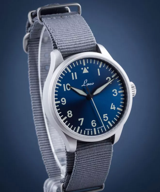 Reloj para hombres Laco Augsburg Blaue Stunde 39 Baumuster A LA-862102 (862102)