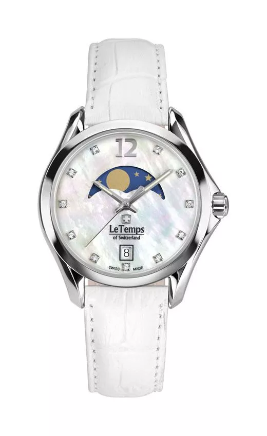 Reloj para mujeres Le Temps Sport Elegance Moon Phase LT1030.06BL04