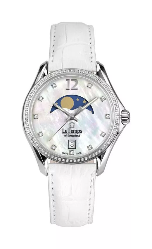 Reloj para mujeres Le Temps Sport Elegance Moon Phase LT1030.16BL04