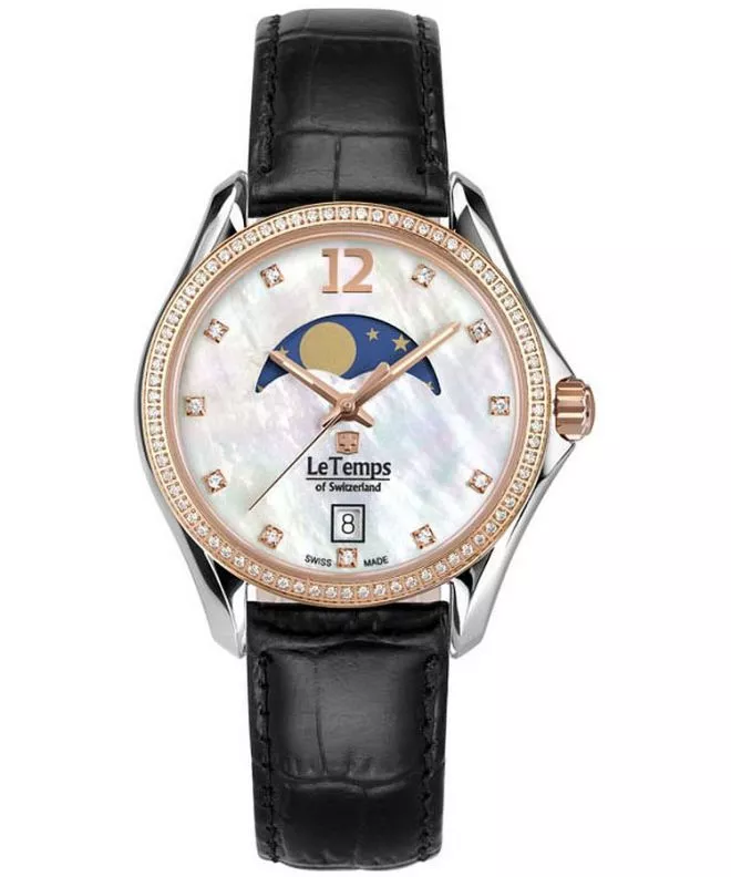 Reloj para mujeres Le Temps Sport Elegance Moon Phase LT1030.46BL51