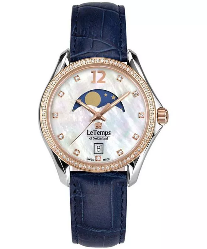 Reloj para mujeres Le Temps Sport Elegance Moon Phase LT1030.46BL53