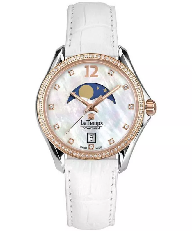 Reloj para mujeres Le Temps Sport Elegance Moon Phase LT1030.46BL54