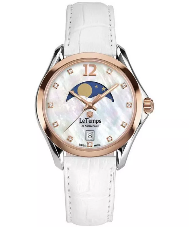 Reloj para mujeres Le Temps Sport Elegance Moon Phase LT1030.49BL54