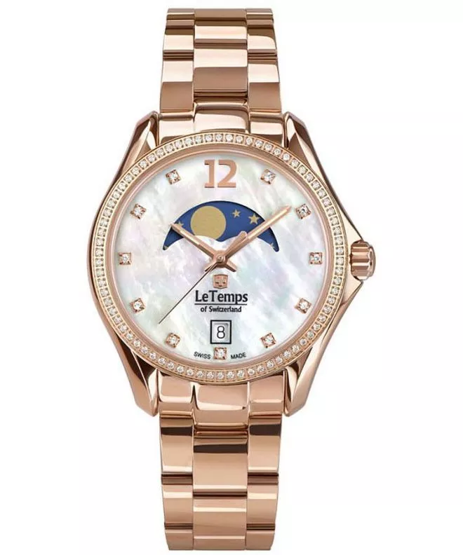 Reloj para mujeres Le Temps Sport Elegance Moon Phase LT1030.56BD02