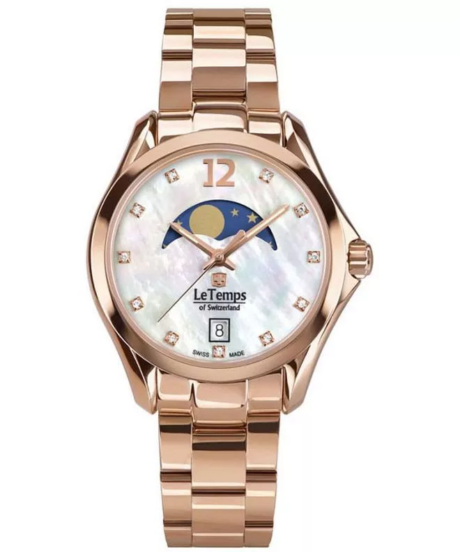 Reloj para mujeres Le Temps Sport Elegance Moon Phase LT1030.59BD02