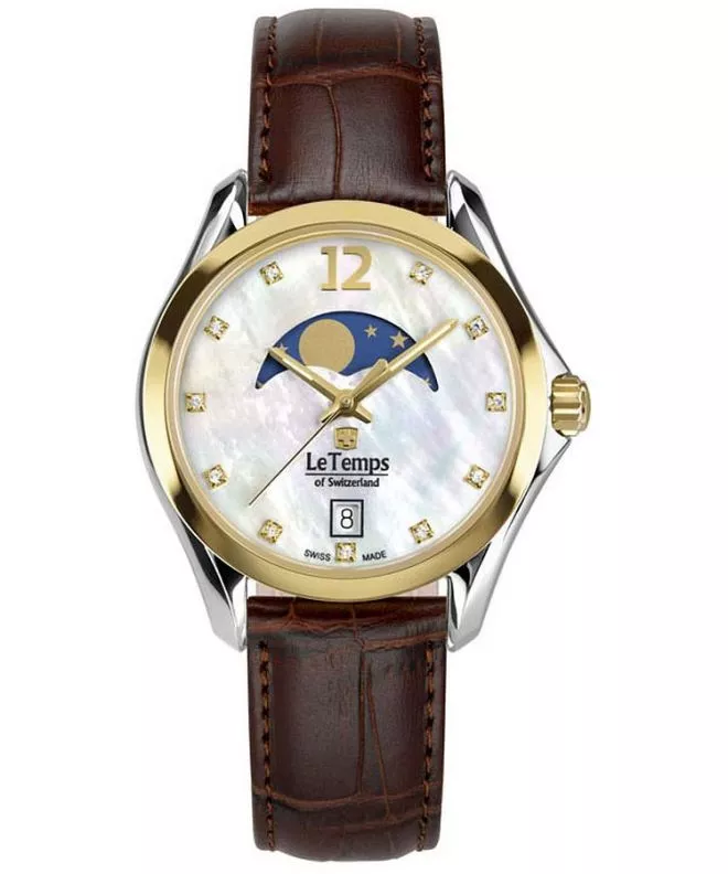 Reloj para mujeres Le Temps Sport Elegance Moon Phase LT1030.69BL62