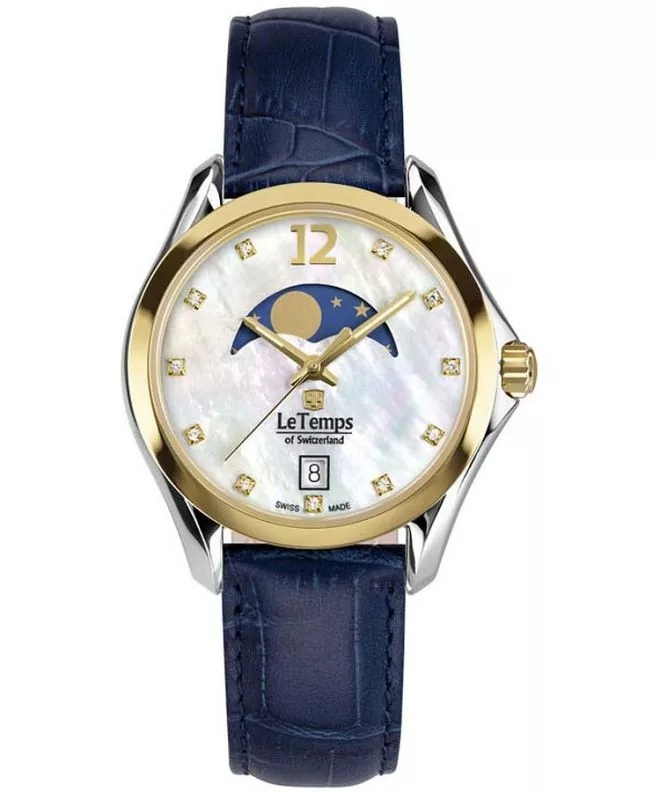 Reloj para mujeres Le Temps Sport Elegance Moon Phase LT1030.69BL63
