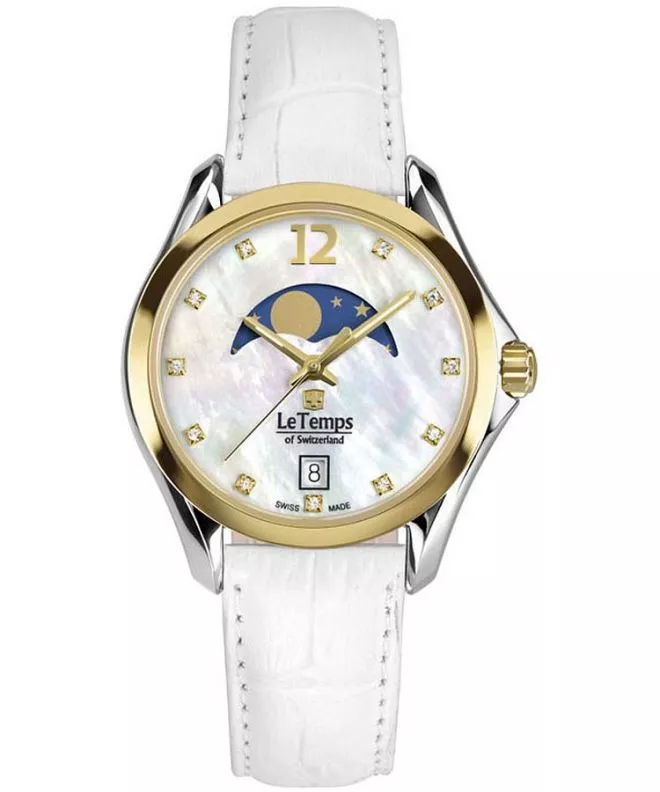 Reloj para mujeres Le Temps Sport Elegance Moon Phase LT1030.69BL64