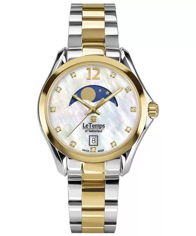 Reloj para mujeres Le Temps Sport Elegance Moon Phase LT1030.69BT01