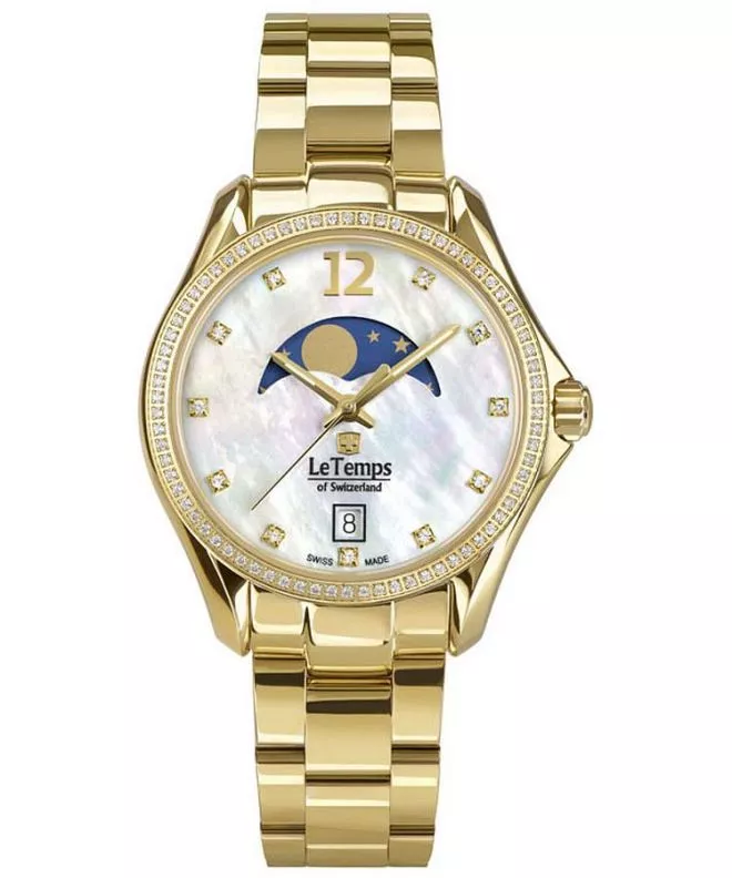 Reloj para mujeres Le Temps Sport Elegance Moon Phase LT1030.86BD01