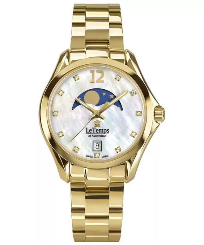Reloj para mujeres Le Temps Sport Elegance Moon Phase LT1030.89BD01
