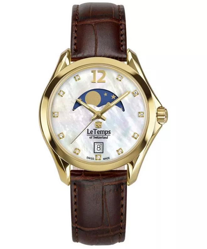 Reloj para mujeres Le Temps Sport Elegance Moon Phase LT1030.89BL62