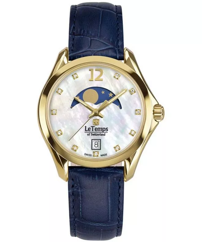 Reloj para mujeres Le Temps Sport Elegance Moon Phase LT1030.89BL63
