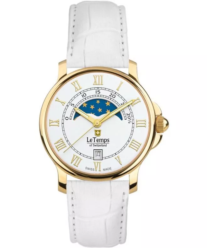 Reloj para mujeres Le Temps Zafira Moon Phase LT1055.53BL64