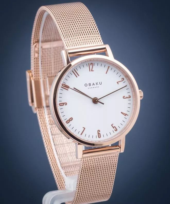 Reloj para mujeres Obaku Brink Lille-Rose V248LXVIMV