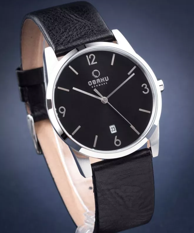 Reloj para hombres Obaku Classic V169GDCBRB