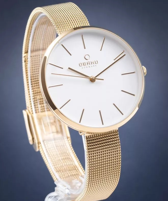 Reloj para mujeres Obaku Classic V211LXGIMG