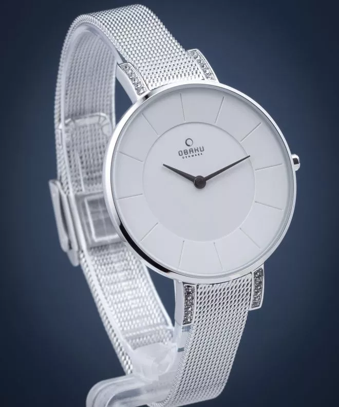 Reloj para mujeres Obaku Classic V158LECIMC