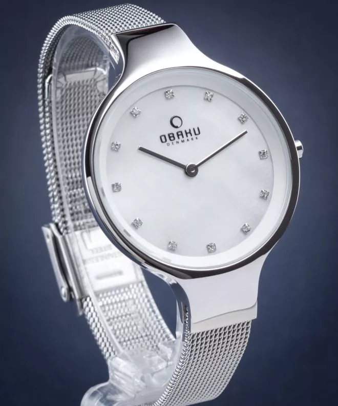 Reloj para mujeres Obaku Classic V173LXCIMC