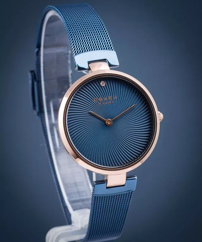 Reloj para mujeres Obaku Diamant Ocean V256LXVLML