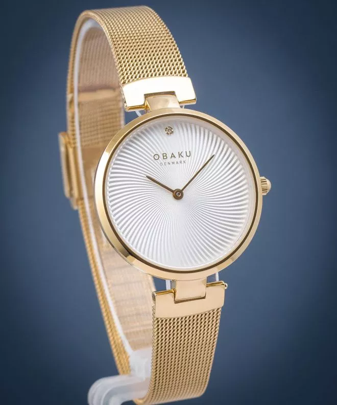 Reloj para mujeres Obaku Diamant V256LXGIMG
