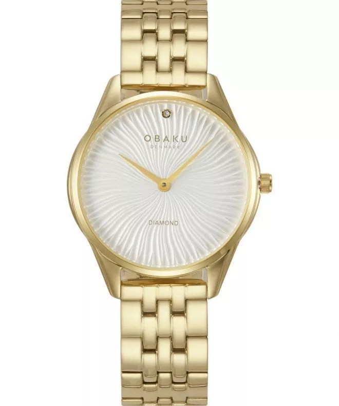 Reloj para mujeres Obaku Diamond V297LXGISG