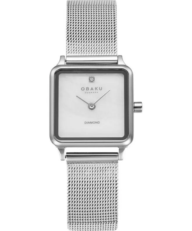 Reloj para mujeres Obaku Diamond V301LXCWMC